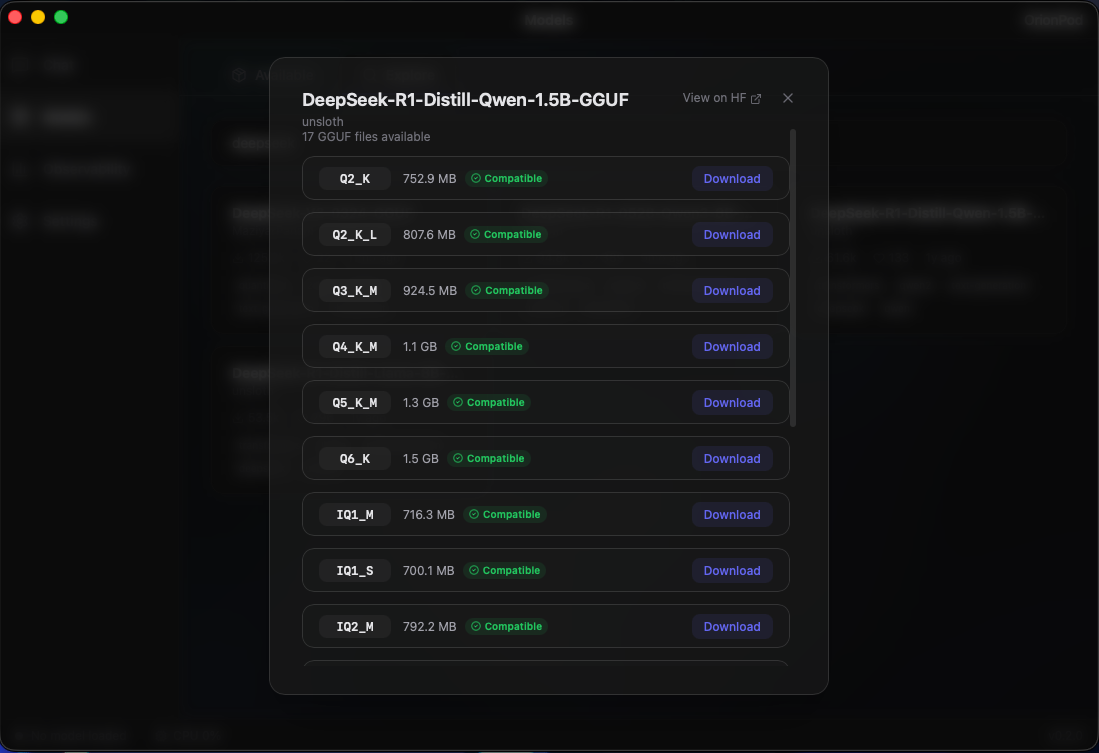 OrionPod screenshot 5